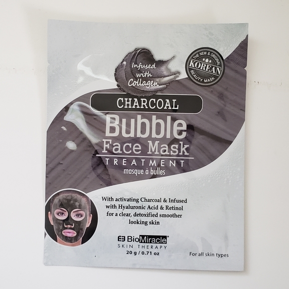 Bio Miracle Skincare 5 Bio Miracle Charcoal Bubble Face Mask Poshmark